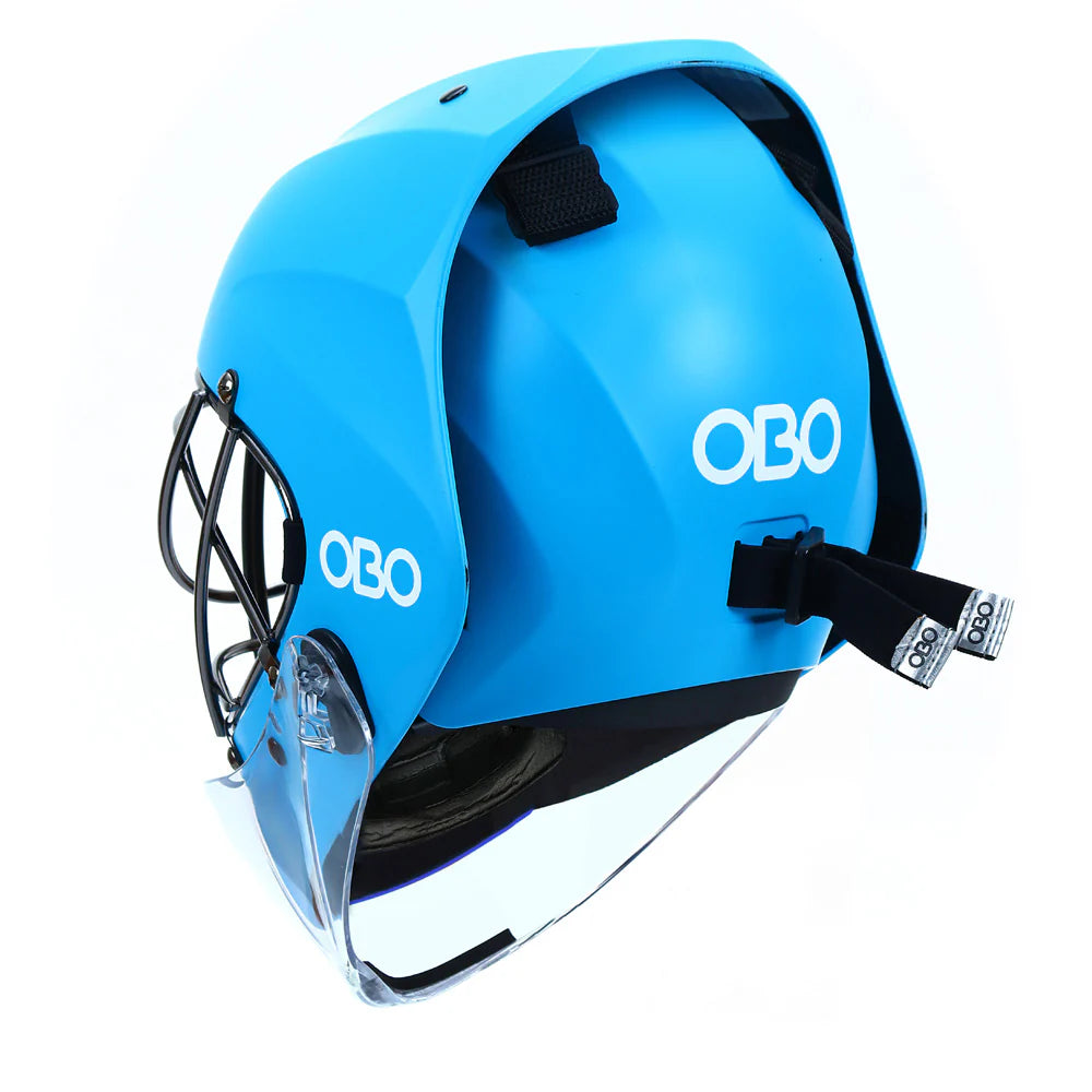 Robo ABS Helmet with Throat Guard (Blue)