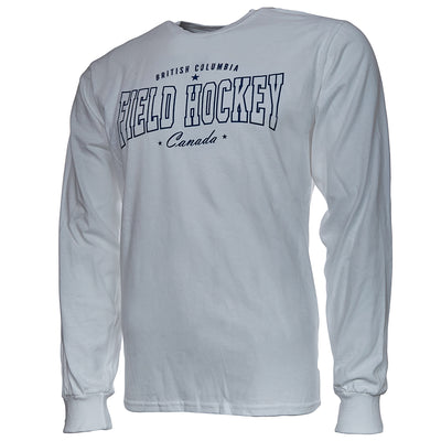 White Field Hockey BC Canada Longsleeve